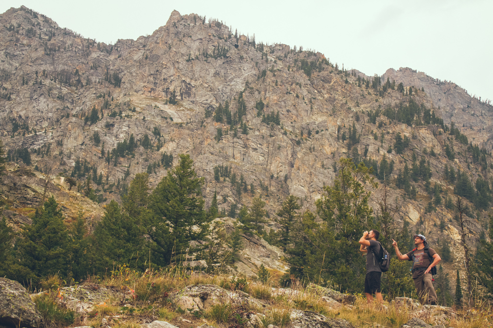 Travel photographer Grand Tetons National Park