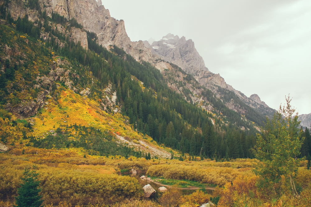 Travel photographer Grand Tetons National Park