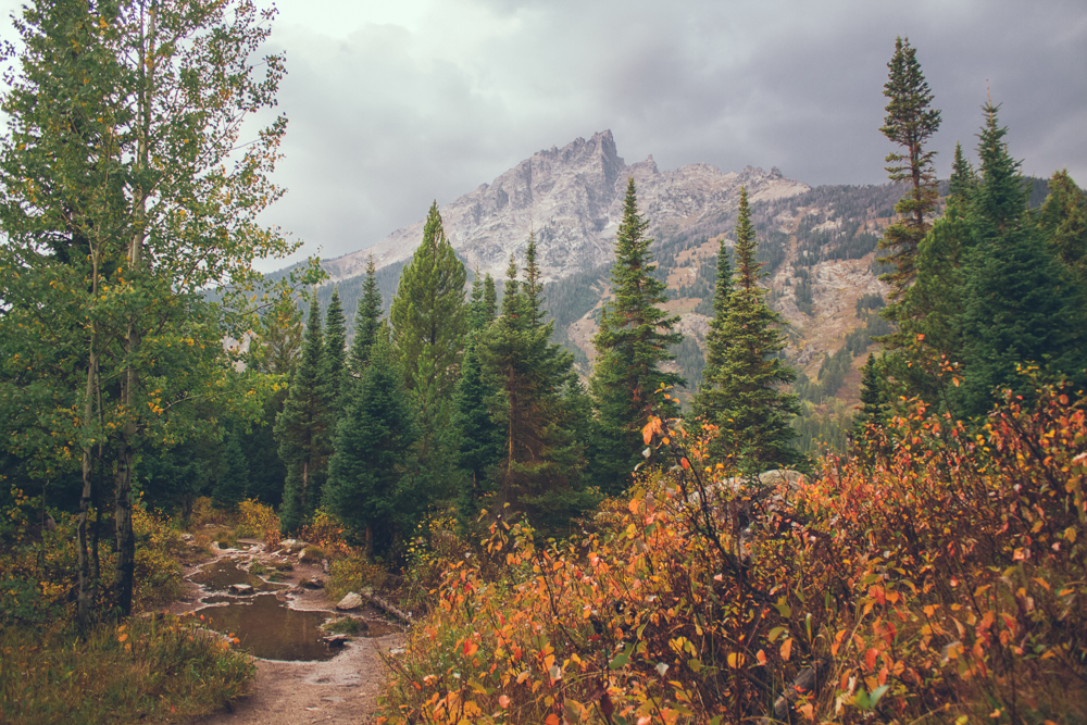 Travel photographer Grand Tetons National Park