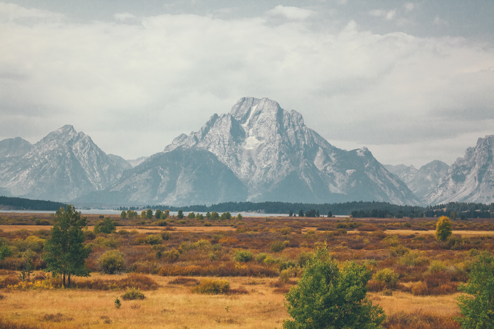 Travel photographer Grand Tetons National Park