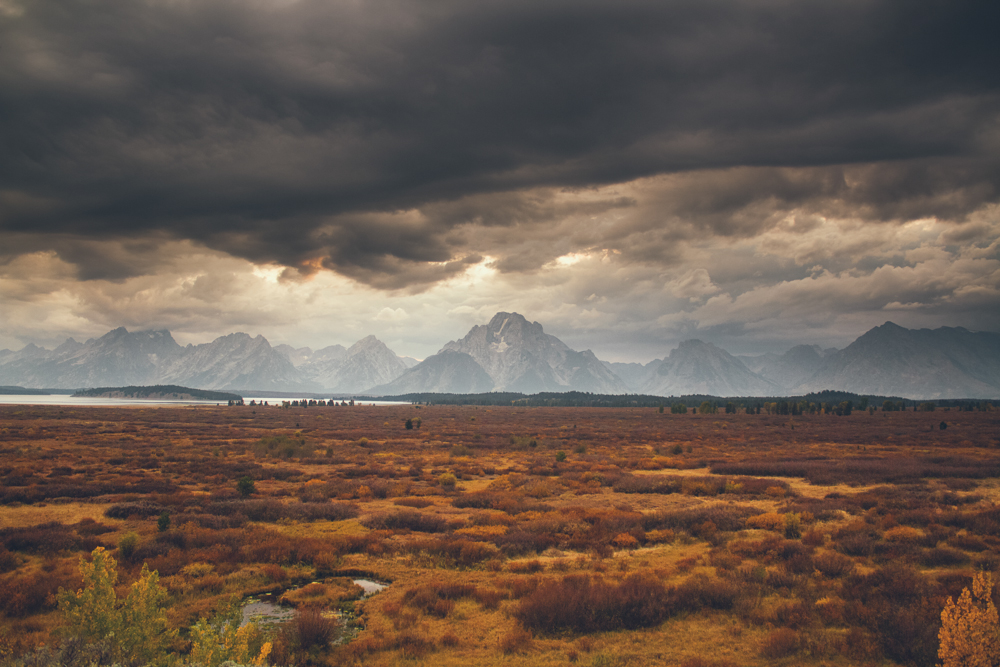 Travel photographer Grand Tetons National Park