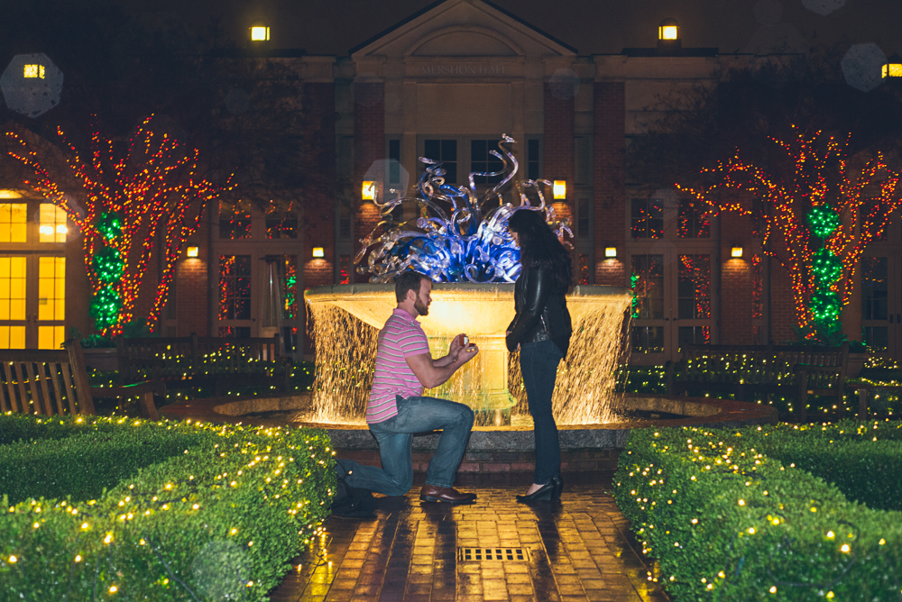 Atlanta Wedding Photographer | www.Joyelan.com | Atlanta Botanical Gardens Proposal