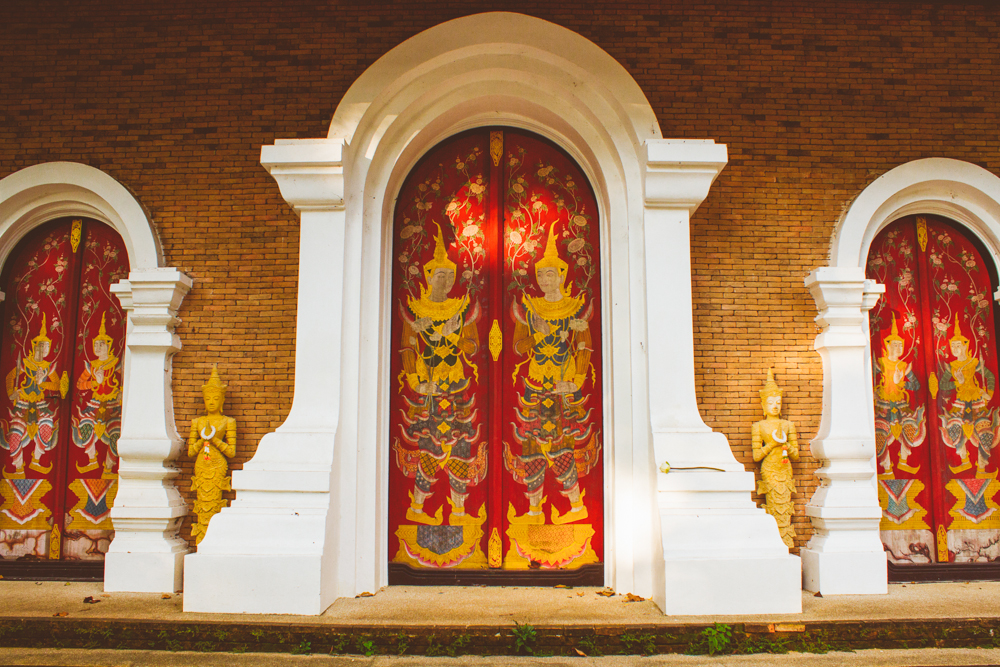 Travel photography Chiang Mai Thiland Forest Monk Temple