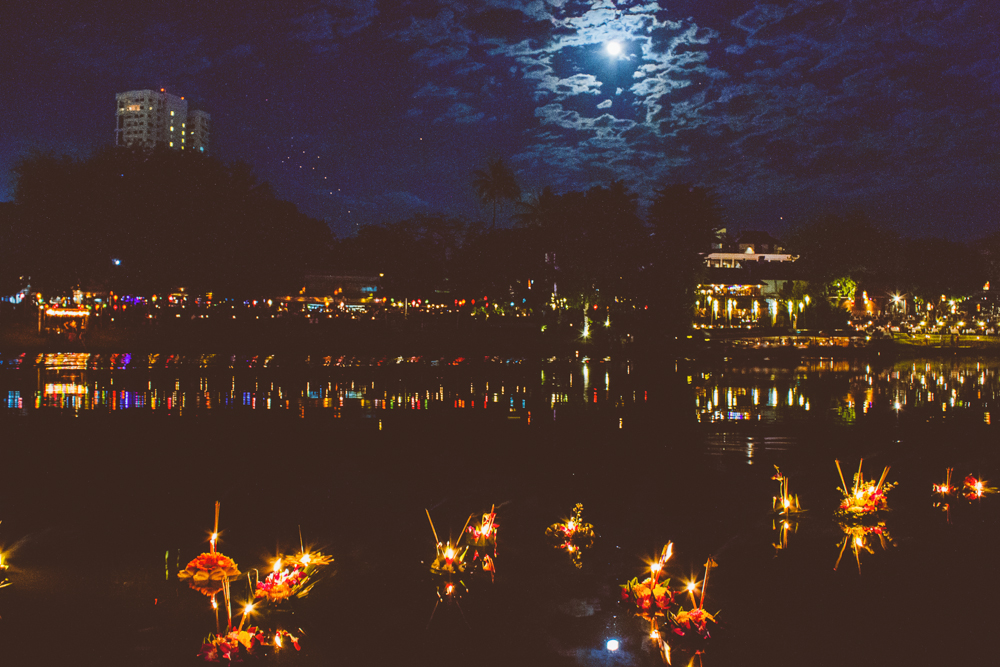 Travel photography Chiang Mai Thiland Elephants and Lantern Festival