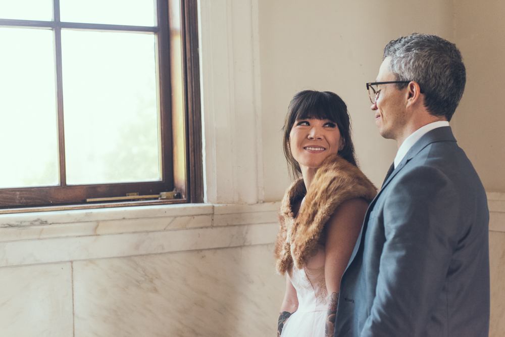 Atlanta Wedding Photographer | Intimate Wedding | www.Joyelan.com | Old Decatur Courthouse