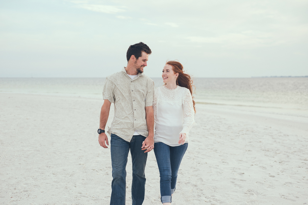 Tampa and Destination Wedding Photographer | www.Joyelan.com | Fort Myers Beach Engagement Session