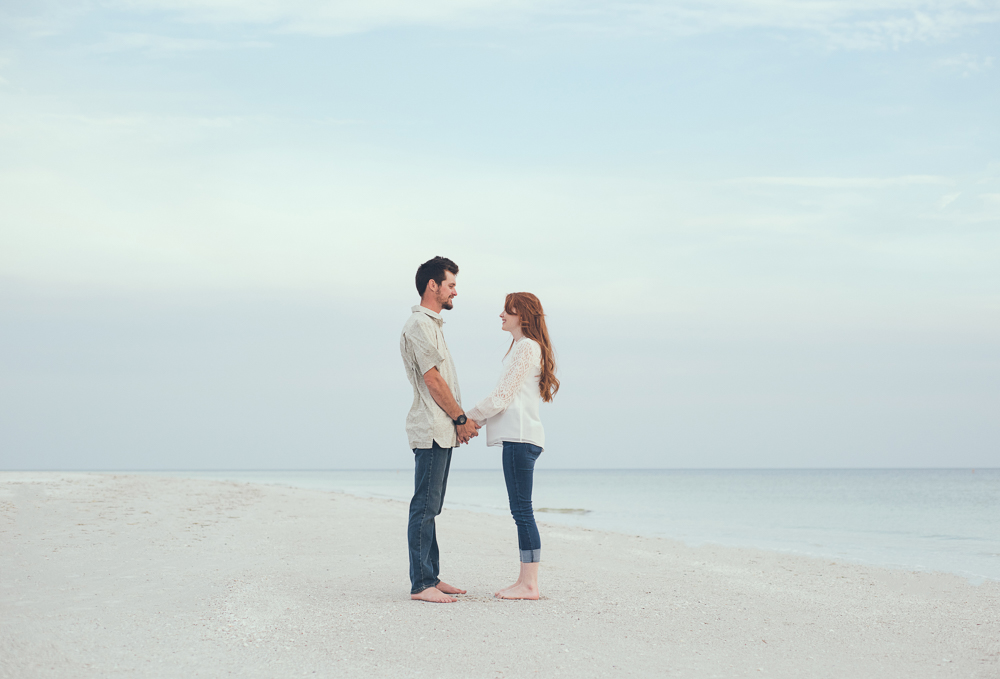 Tampa and Destination Wedding Photographer | www.Joyelan.com | Fort Myers Beach Engagement Session