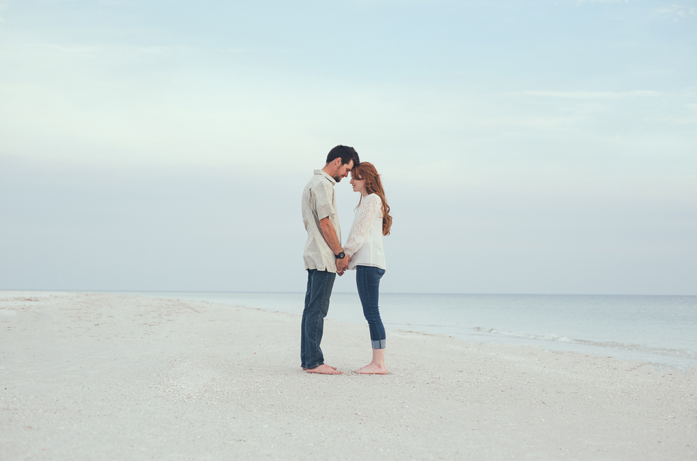 Tampa and Destination Wedding Photographer | www.Joyelan.com | Fort Myers Beach Engagement Session