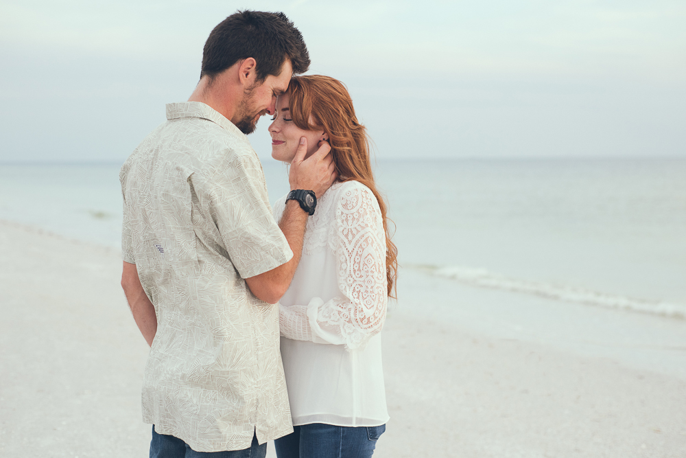 Tampa and Destination Wedding Photographer | www.Joyelan.com | Fort Myers Beach Engagement Session