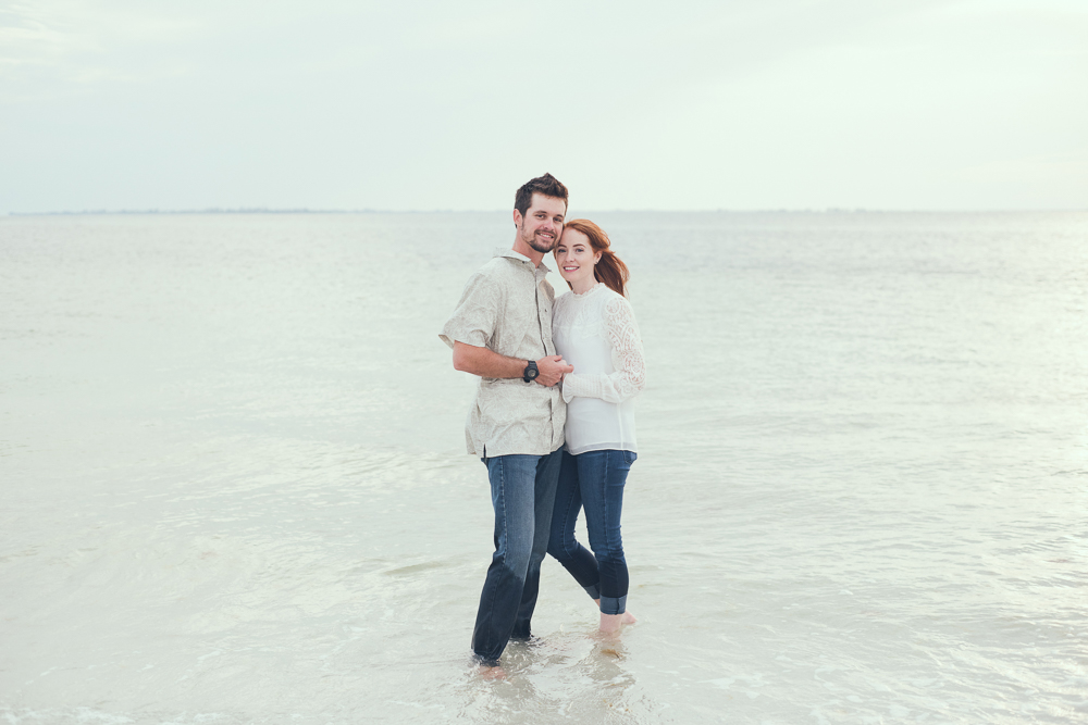 Tampa and Destination Wedding Photographer | www.Joyelan.com | Fort Myers Beach Engagement Session