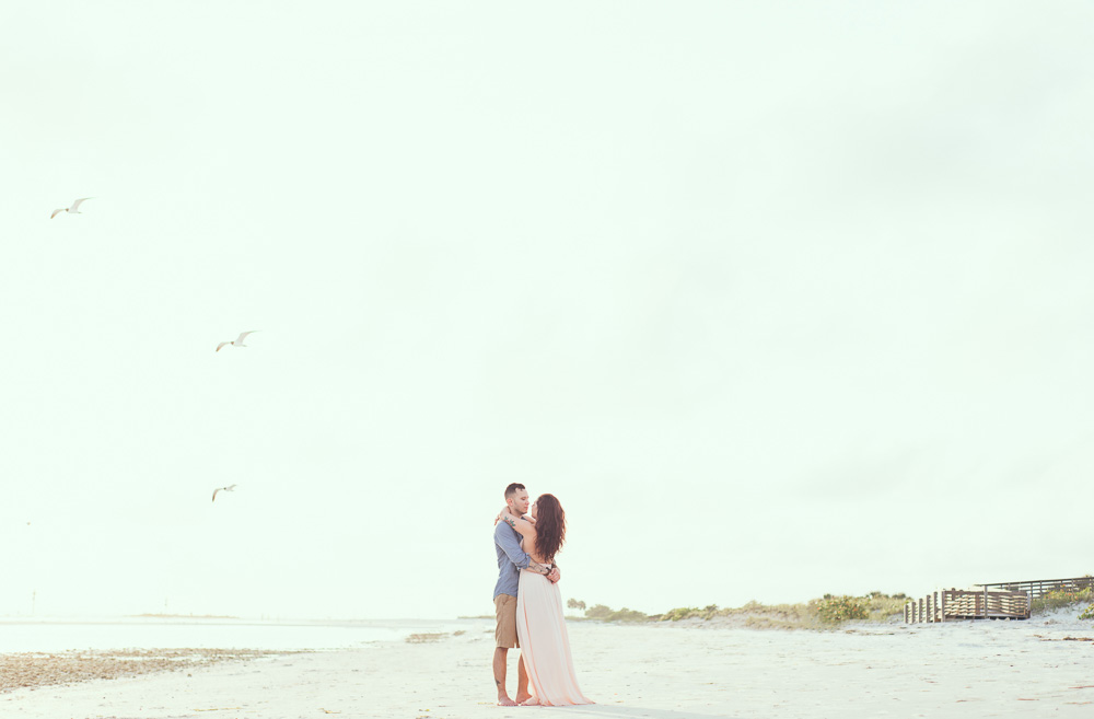 Tampa and Destination Wedding Photographer | www.Joyelan.com | Honeymoon Island Engagement | Beach Weddings Florida | Anna Maria Island
