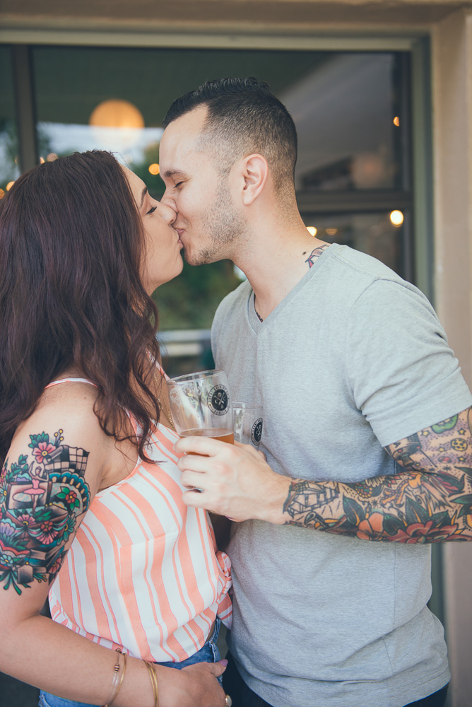 Tampa and Destination Wedding Photographer | www.Joyelan.com | Honeymoon Island Engagement | Beach Weddings Florida | Cueni Brewing Engagement session | Anna Maria Island Wedding