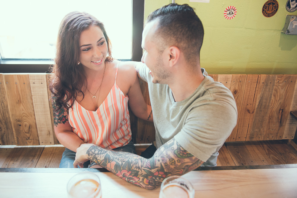 Tampa and Destination Wedding Photographer | www.Joyelan.com | Honeymoon Island Engagement | Beach Weddings Florida | Cueni Brewing Engagement session | Anna Maria Island Wedding