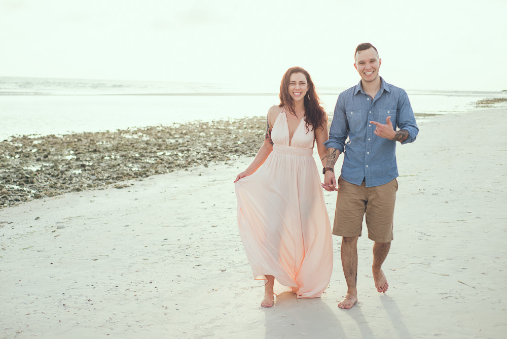 Tampa and Destination Wedding Photographer | www.Joyelan.com | Honeymoon Island Engagement | Beach Weddings Florida | Anna Maria Island