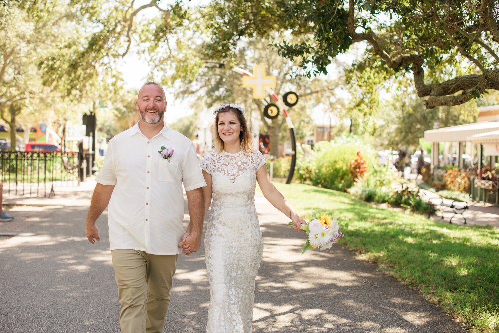 Dunedin Elopement Photographer | Christian and Melissa Backyard Wedding | Joyelan Photography