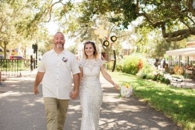 Dunedin Elopement Photographer | Christian and Melissa Backyard Wedding | Joyelan Photography