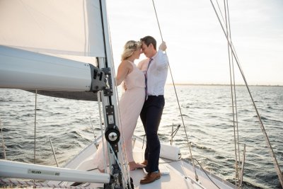 Tampa Elopment Photographer | www.Joyelan.com | St. Pete Sailboat Elopement