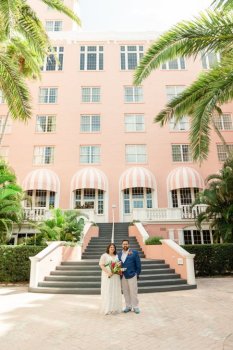 Cole and Joanie Intimate Wedding at the Don Cesar hotel | Tampa Wedding Photographer | Joyelan Photography