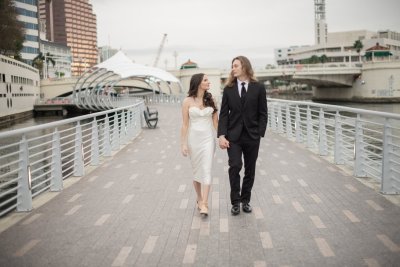 Tampa Courthouse Elopement - Cutis Hixton Park Wedding Photos - Joyelan Photography