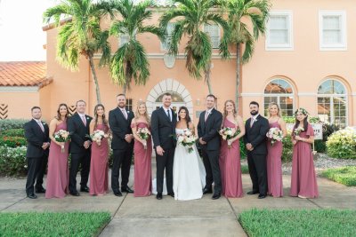 St. Pete Womens Club Wedding | Alexis and David | Joyelan Wedding Photography Tampa Bay
