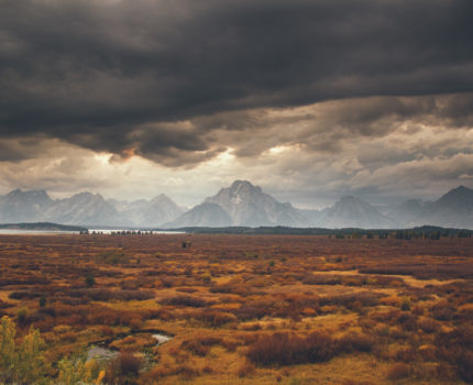 Travel photographer Grand Tetons National Park