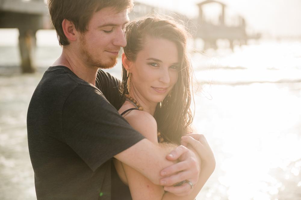 Tampa Wedding Photographer | www.Joyelan.com | Fort De Soto Engagement Session | Myrtle Beach Engagement Session