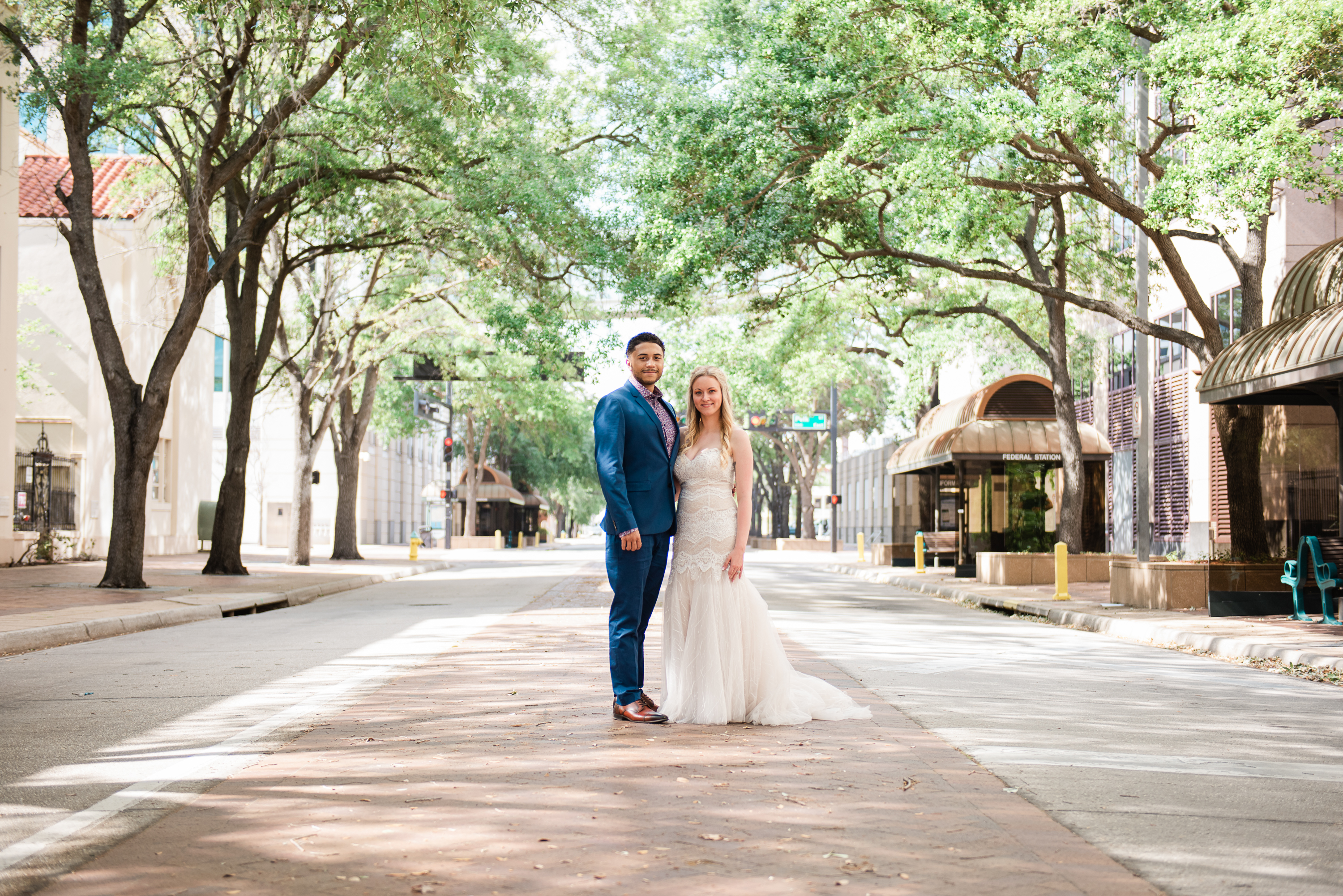 Tampa Elopement Photographer - Hillsborough county courthouse - Le Meridien Tampa Wedding