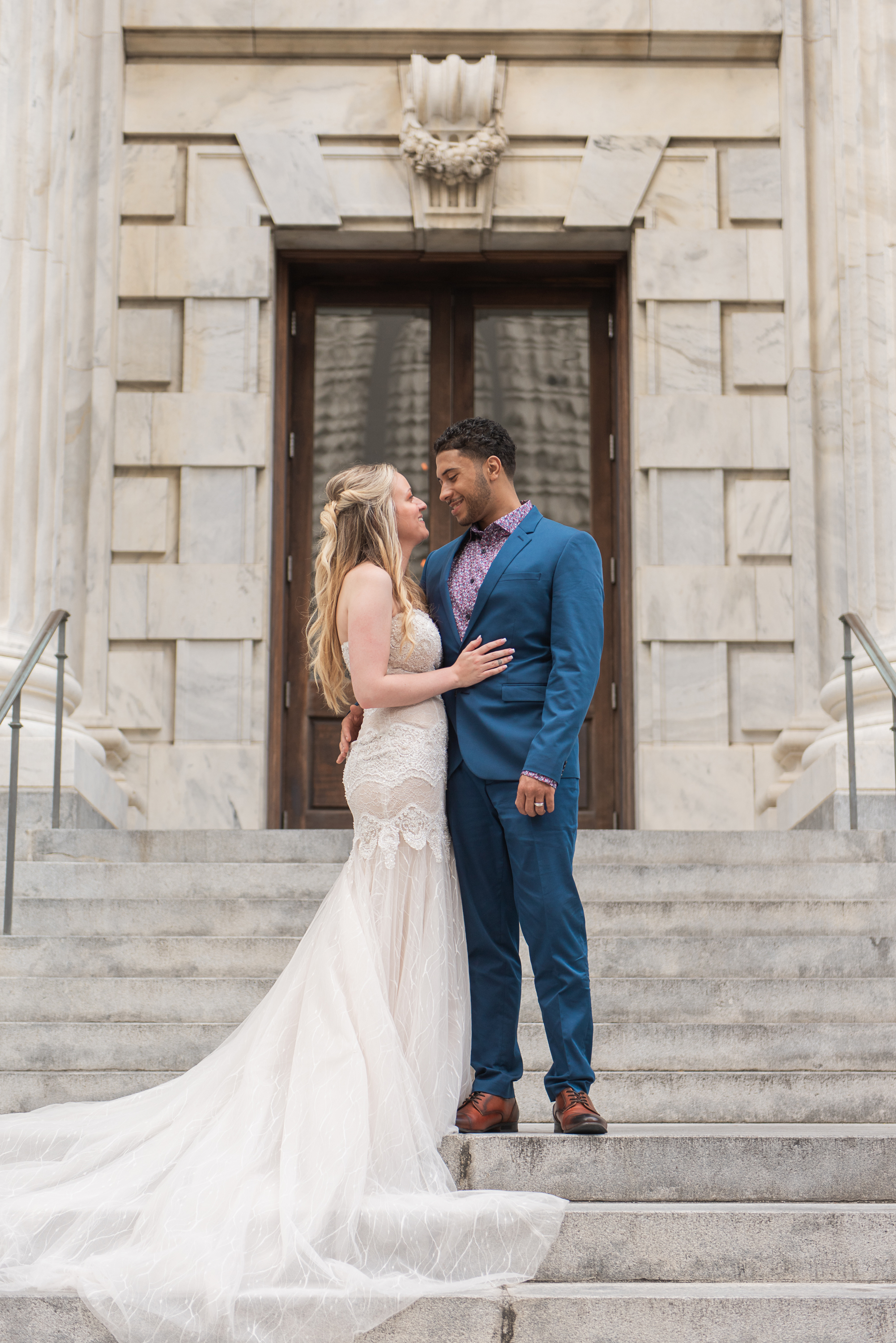 Tampa Elopement Photographer - Hillsborough county courthouse - Le Meridien Tampa Wedding