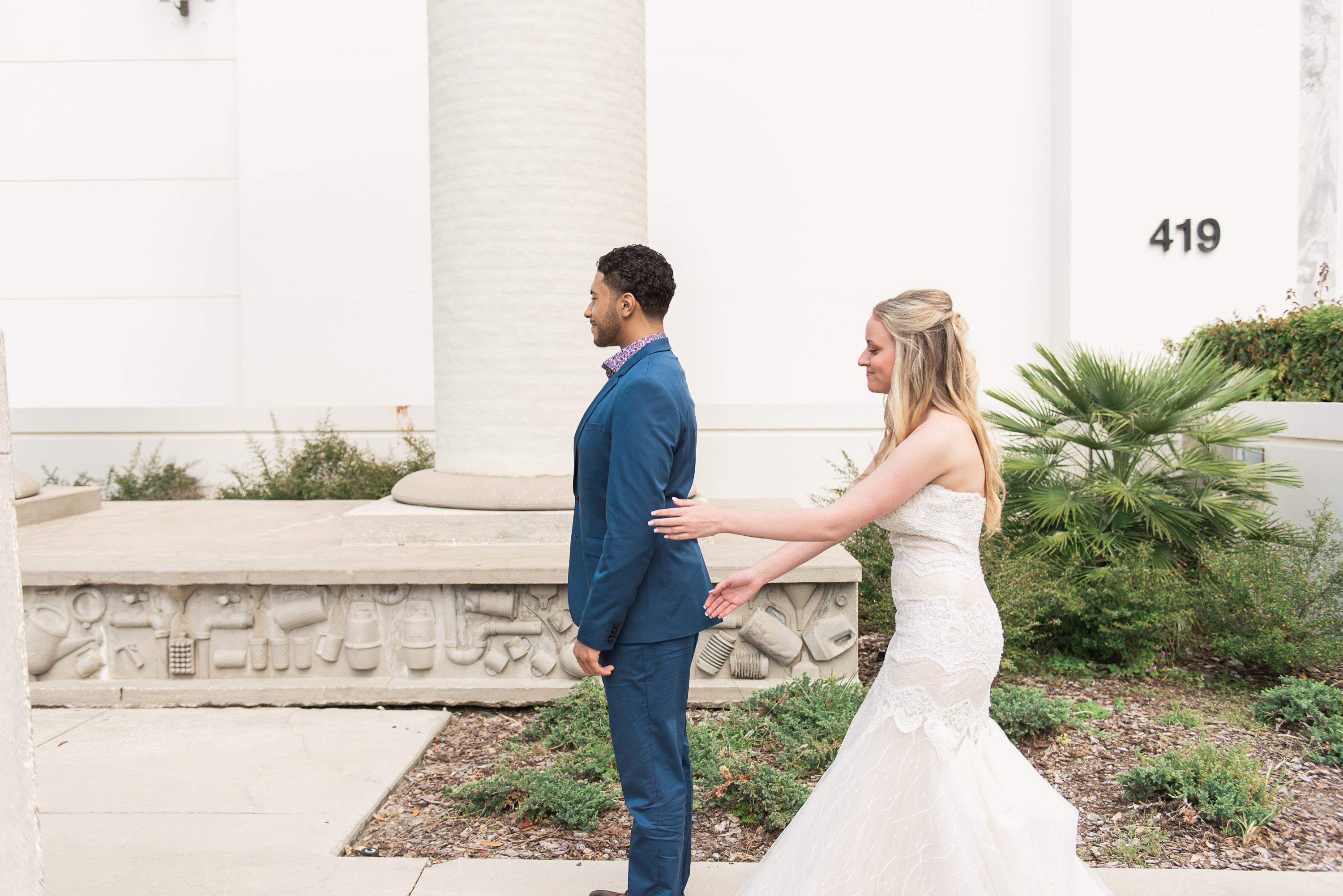 Tampa Elopement Photographer - Hillsborough county courthouse - Le Meridien Tampa Wedding