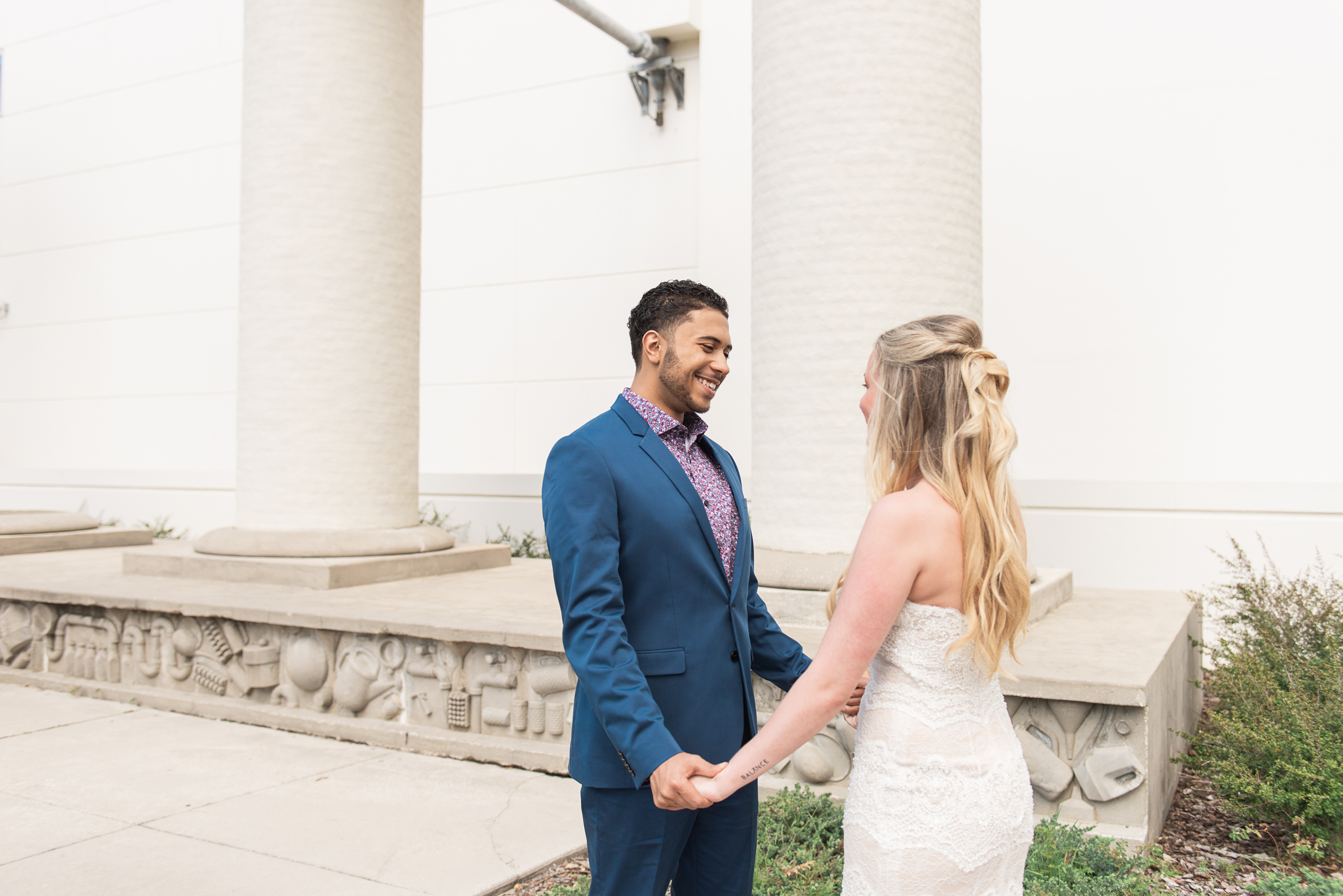 Tampa Elopement Photographer - Hillsborough county courthouse - Le Meridien Tampa Wedding