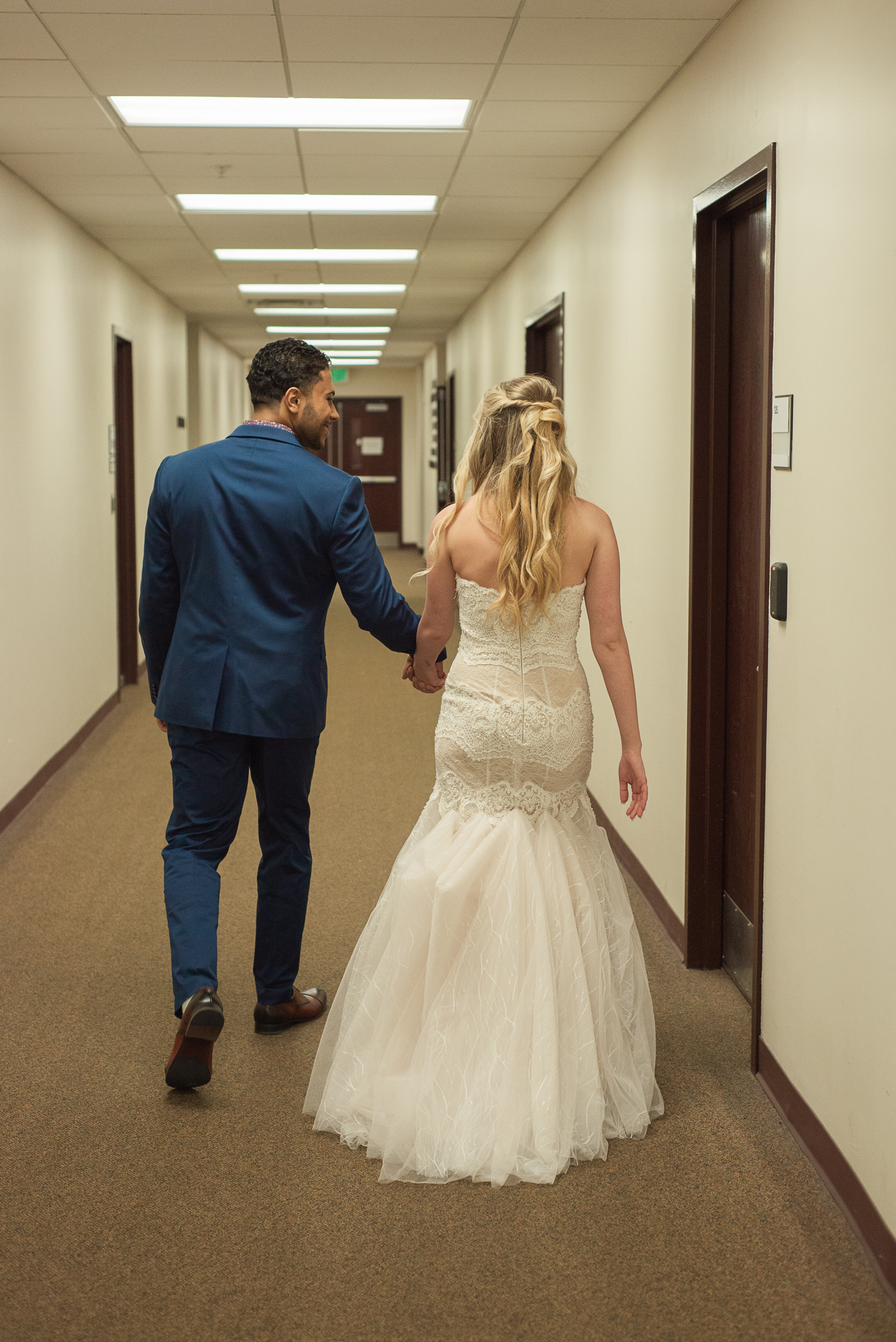 Tampa Elopement Photographer - Hillsborough county courthouse - Le Meridien Tampa Wedding