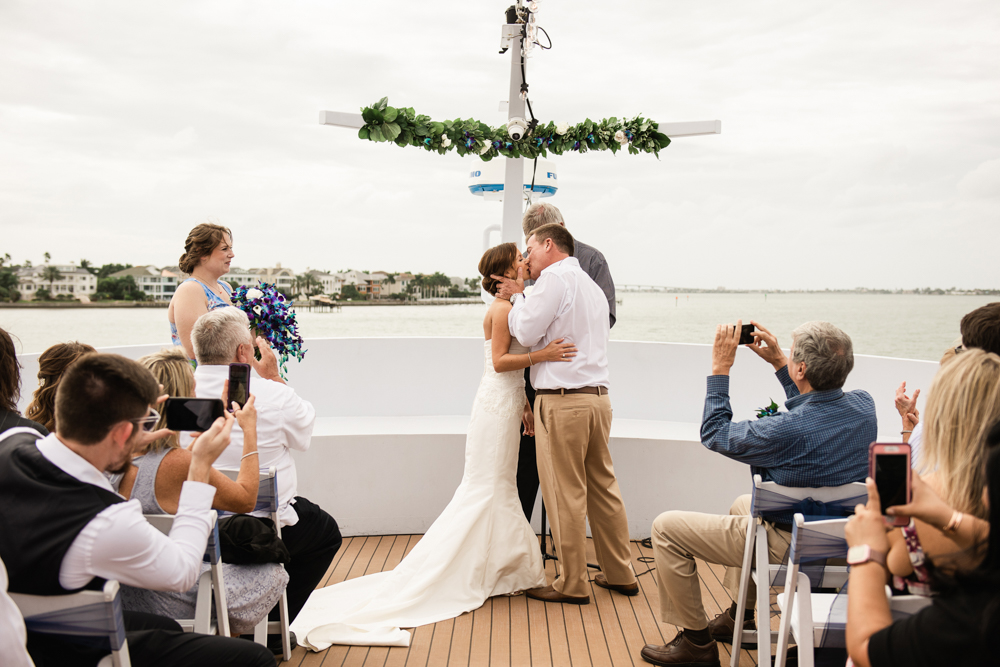 Yacht Starship Wedding, Clearwater Wedding photographer, Elopement Clearwater Beach, Dunedin Wedding Photographer