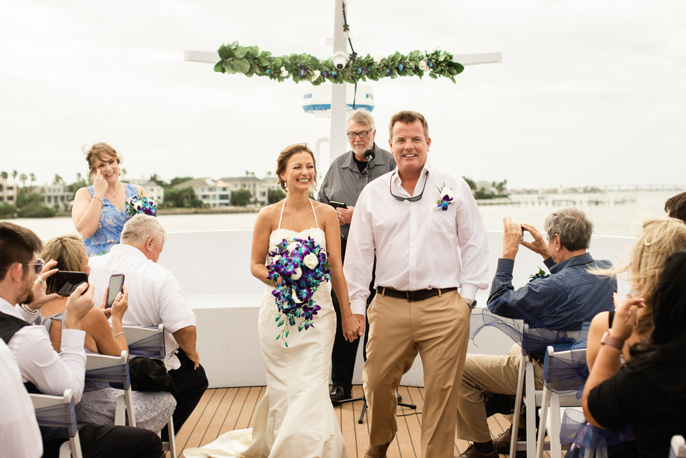 Yacht Starship Wedding, Clearwater Wedding photographer, Elopement Clearwater Beach, Dunedin Wedding Photographer