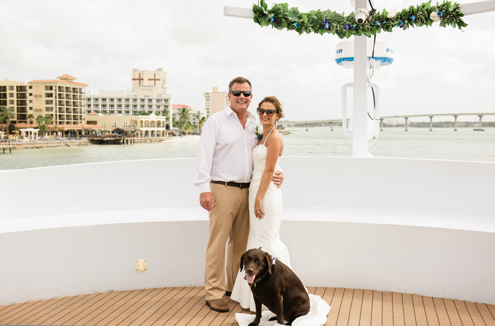 Yacht Starship Wedding, Clearwater Wedding photographer, Elopement Clearwater Beach, Dunedin Wedding Photographer