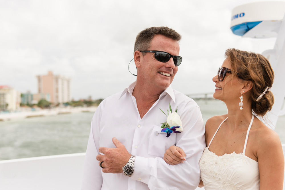 Yacht Starship Wedding, Clearwater Wedding photographer, Elopement Clearwater Beach, Dunedin Wedding Photographer