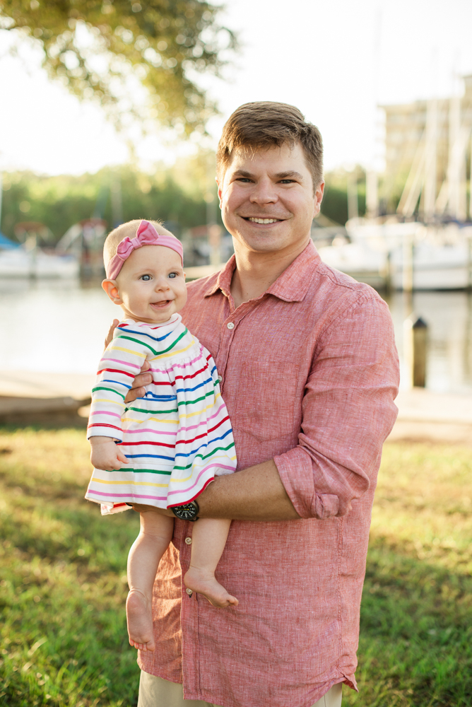 Family portrait session in Safety Harbor Florida located at the Veterans Memorial Marina by Joyelan Photography, Tampa bay wedding photographers, Wedding Photographers in Clearwater Florida, Elopement Photographer Tampa, Safety Harbor Resort Wedding Photographer