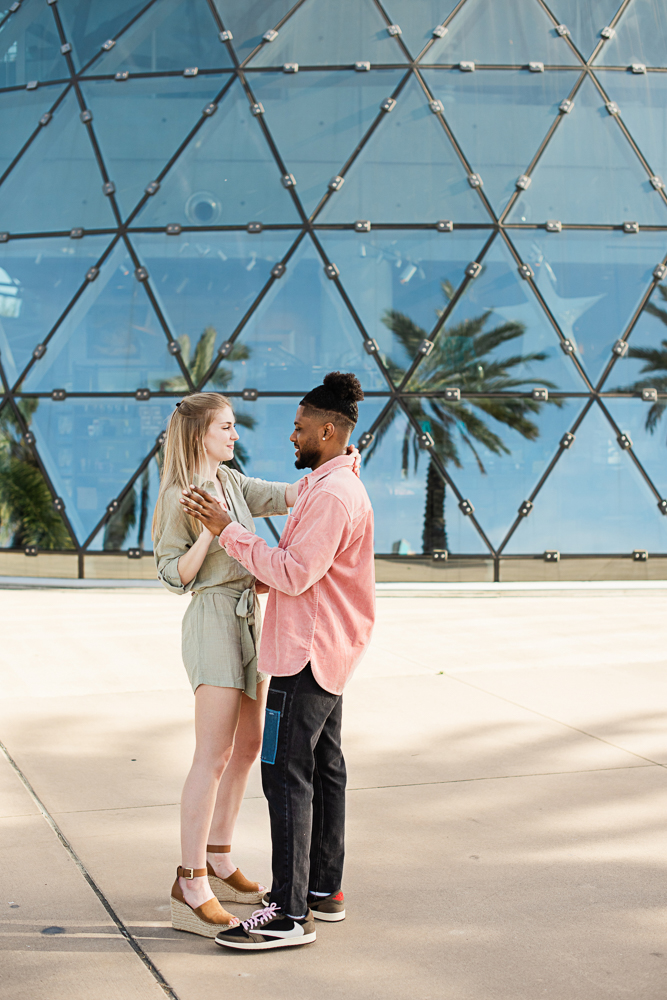 Clearwater Wedding Photographer-www.Joyelan.com, Dali and Beach Engagement Session - Cassidy Hallow - Mr. Beast - St. Petersburg Florida Wedding -Joy Hmielewski