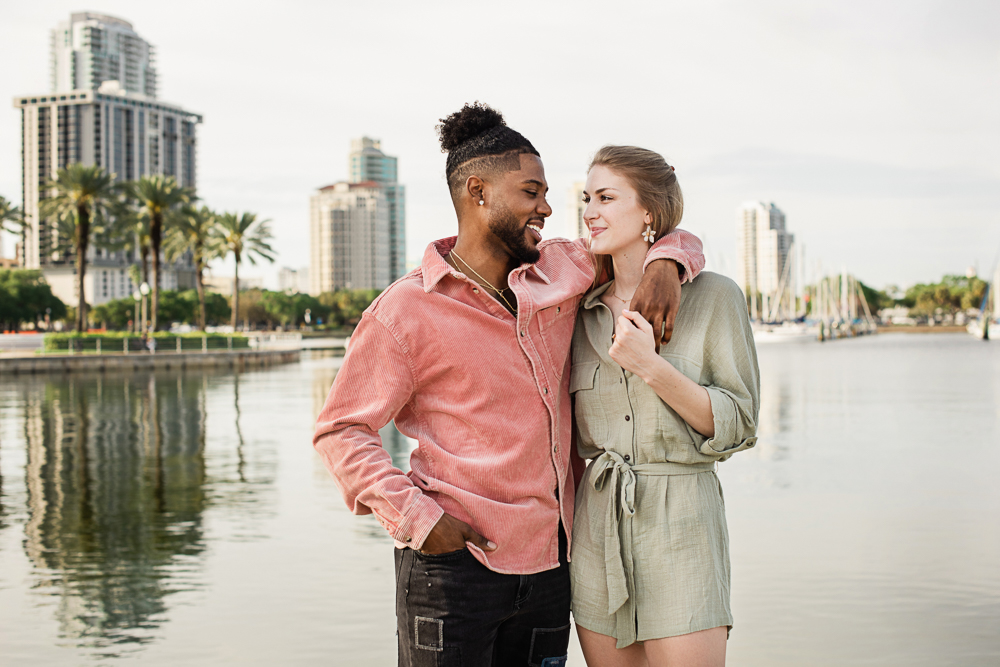 Clearwater Wedding Photographer-www.Joyelan.com, Dali and Beach Engagement Session - Cassidy Hallow - Mr. Beast - St. Petersburg Florida Wedding -Joy Hmielewski