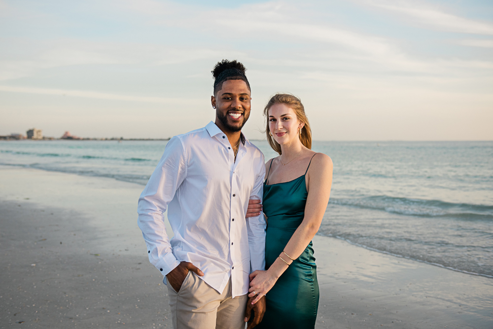 Clearwater Wedding Photographer-www.Joyelan.com, Dali and Beach Engagement Session - Cassidy Hallow - Mr. Beast - St. Petersburg Florida Wedding -Joy Hmielewski