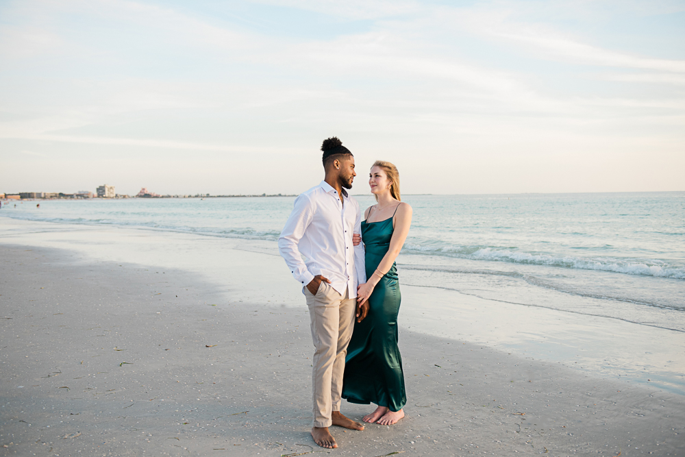 Clearwater Wedding Photographer-www.Joyelan.com, Dali and Beach Engagement Session - Cassidy Hallow - Mr. Beast - St. Petersburg Florida Wedding -Joy Hmielewski