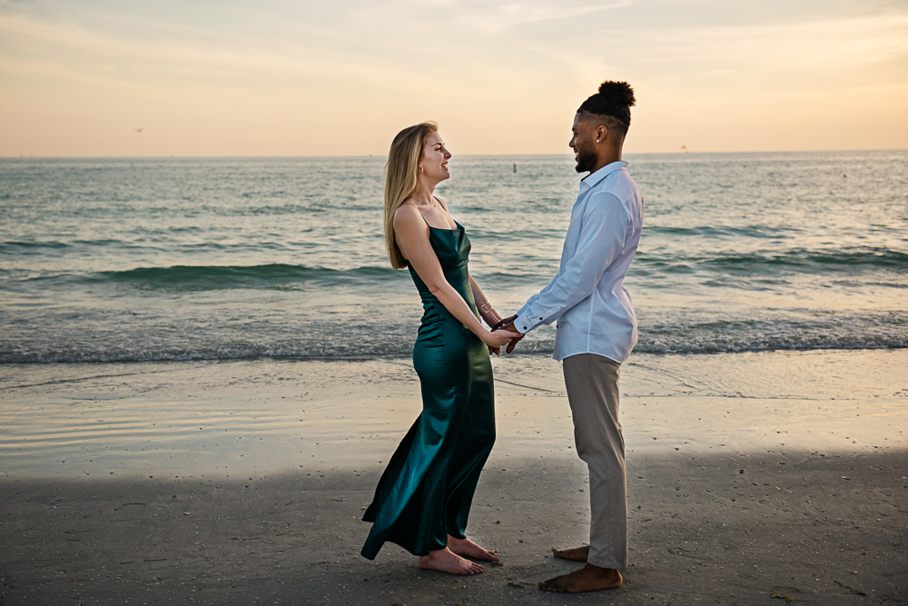 Clearwater Wedding Photographer-www.Joyelan.com, Dali and Beach Engagement Session - Cassidy Hallow - Mr. Beast - St. Petersburg Florida Wedding -Joy Hmielewski