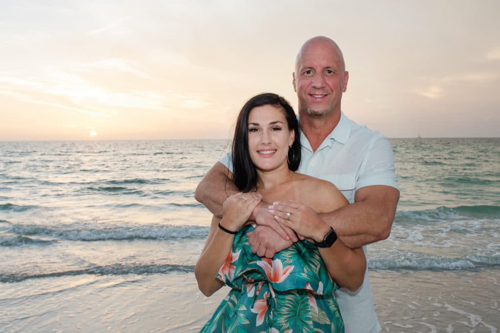 Clearwater Beach Proposal | Joyelan Photography | Sheraton Sand Key Resort Wedding Photographer