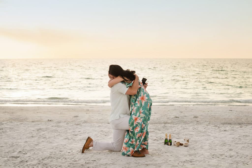 Clearwater Proposal Photography | Joyelan.com | Sand Key Proposal