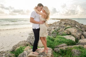 Clearwater Wedding Photographer - Joyelan Photography - Dylan and Tiana Couple Lifestyle Session at Sand Key Beach