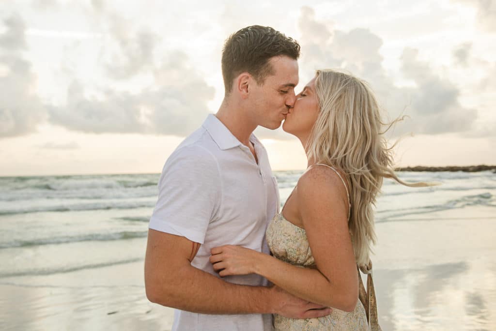 Clearwater Wedding Photographer - Joyelan Photography - Dylan and Tiana Couple Lifestyle Session at Sand Key Beach