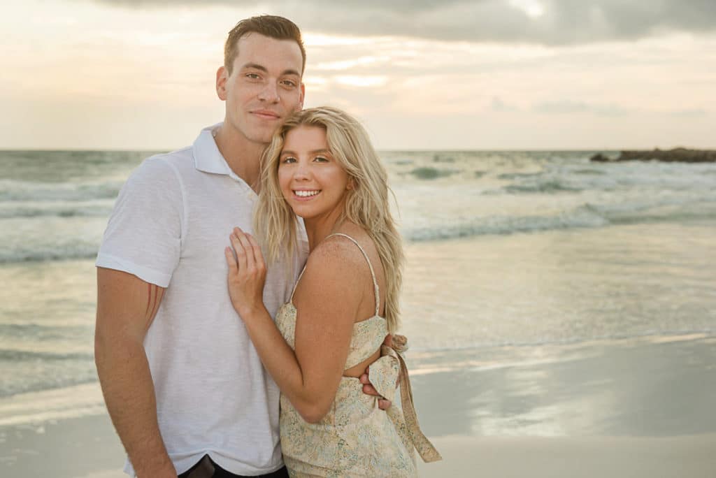 Clearwater Wedding Photographer - Joyelan Photography - Dylan and Tiana Couple Lifestyle Session at Sand Key Beach