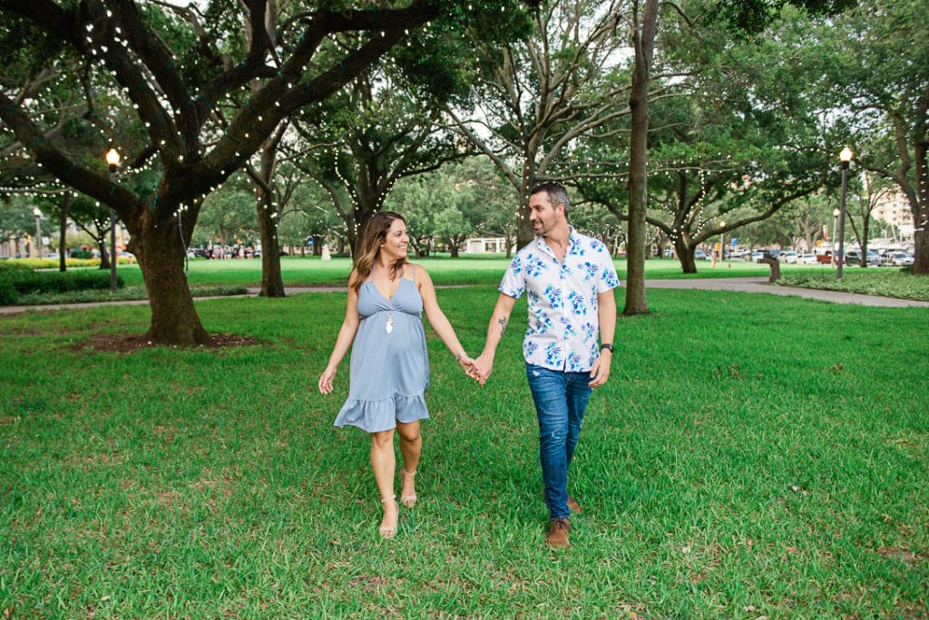 Tampa Wedding Photographer | Joyelan Photography | Downtown St. Pete Engagement Session