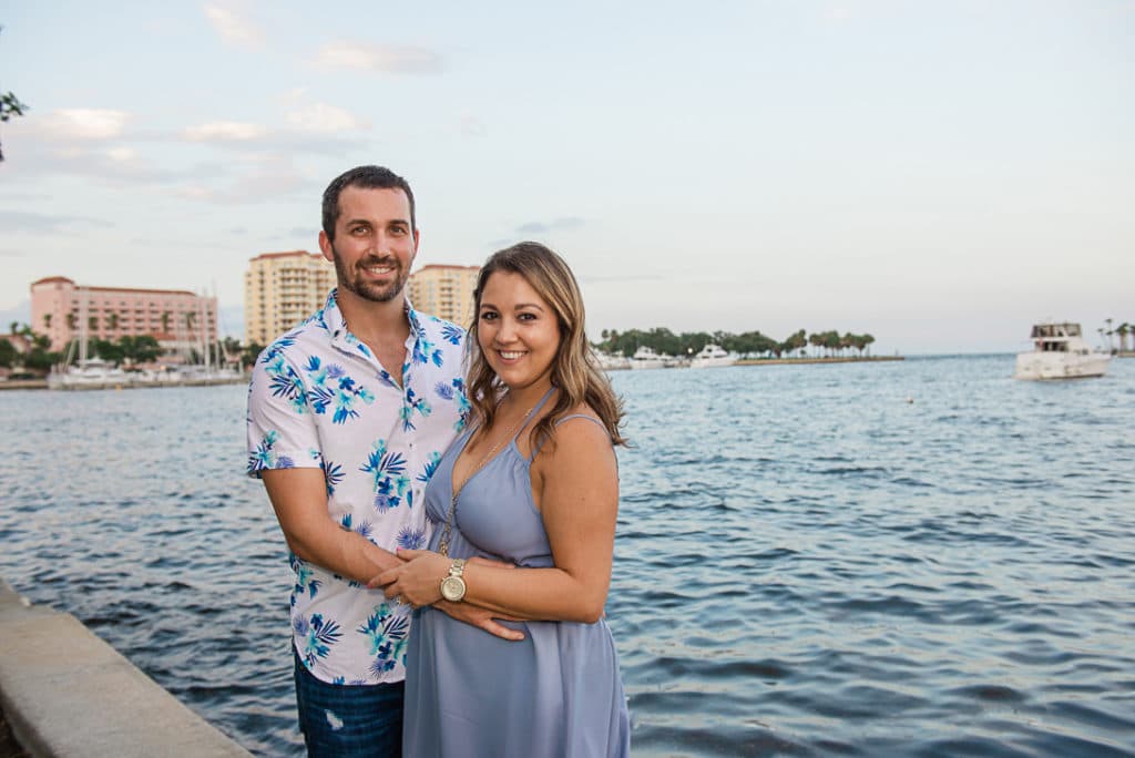 Tampa Wedding Photographer | Joyelan Photography | Downtown St. Pete Engagement Session