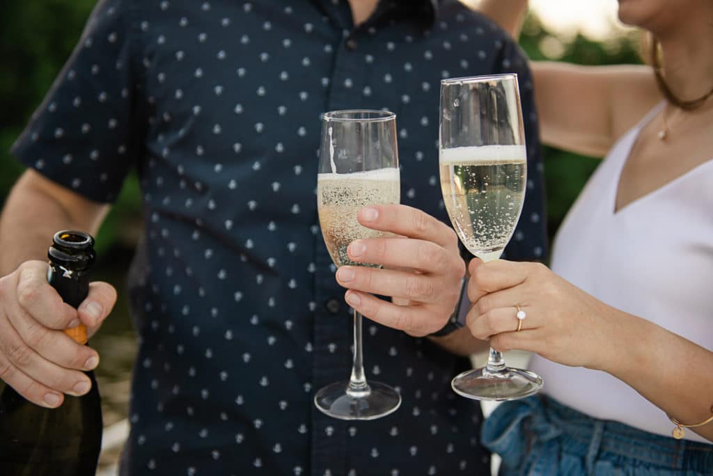 Tampa Wedding Photographer | Joyelan Photography | Sunset Boat Engagement Session St. Pete