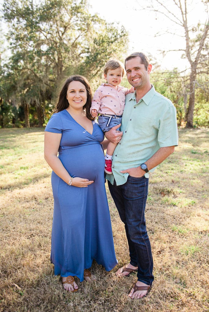 Family maternity session Clearwater